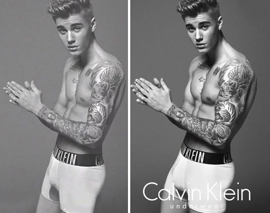 Justin Bieber è per tutti un esempio di bellezza