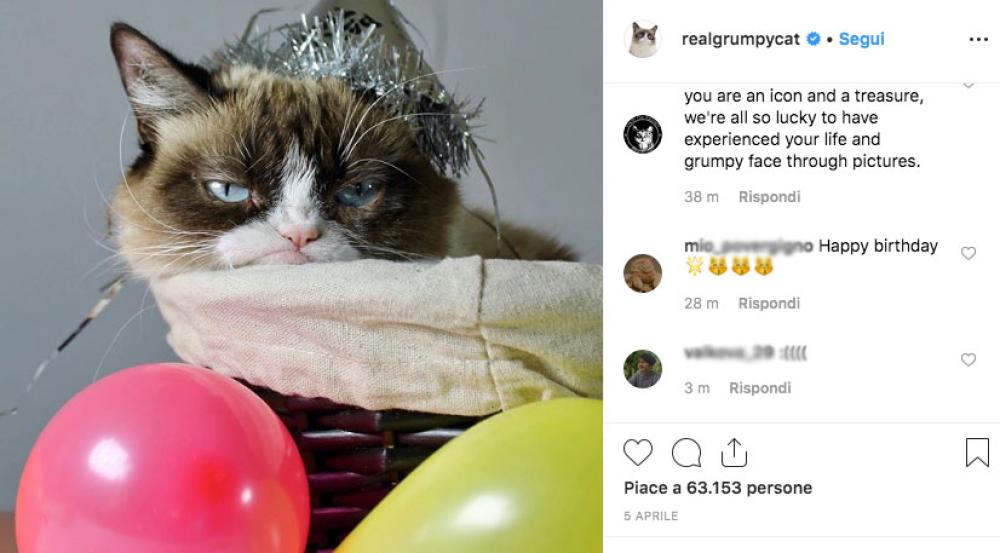 Eccolo nel giorno del suo compleanno