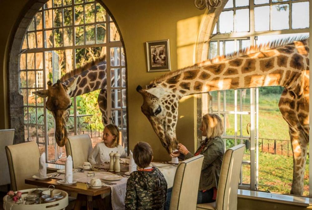 Il Giraffe Manor di Nairobi