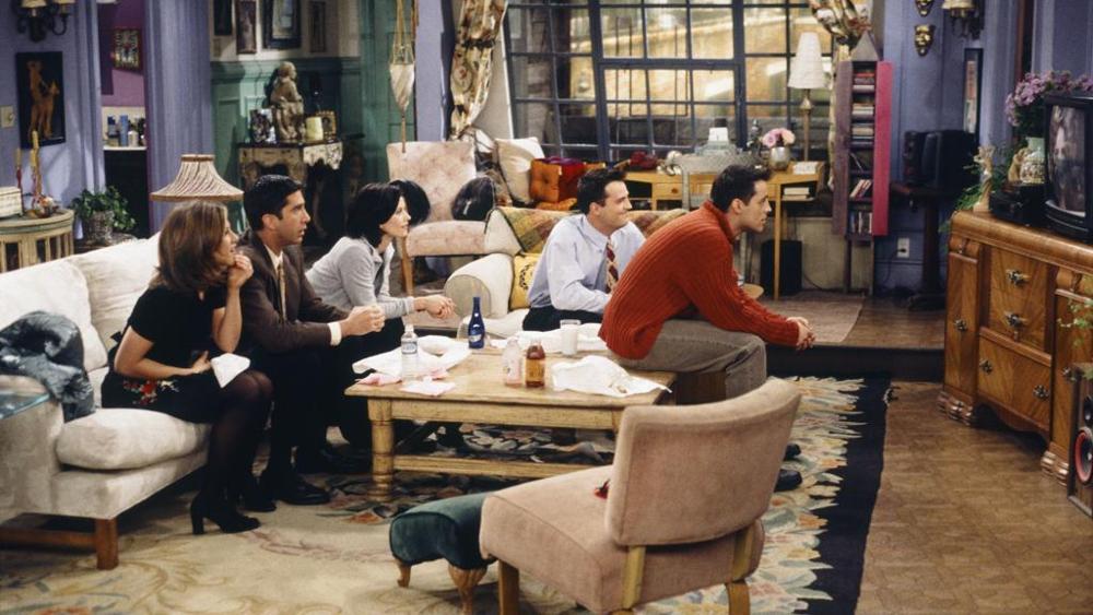 Questo è il salotto dove Monica e Chandler & Co passavano la maggior parte delle loro serate
