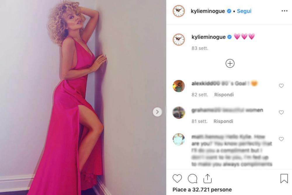 La più piccolina è lei... Kylie Minogue