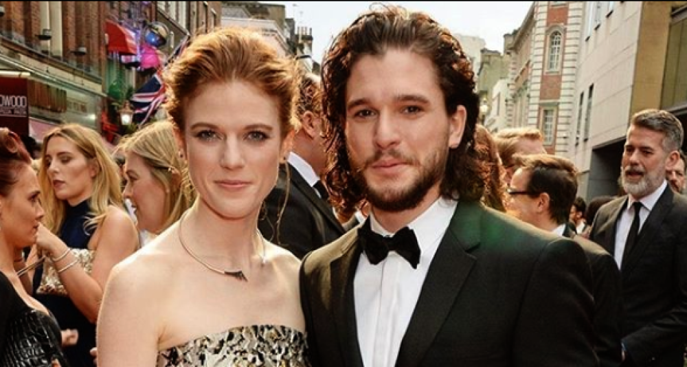 Kit Harington e Rose Leslie, si sono conosciuti sul set de "Il Trono di Spade"