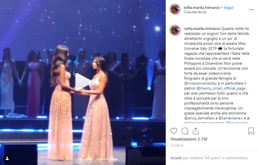 La finale di Miss Universo