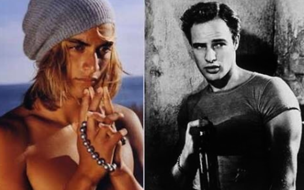 Tuki Brando e Marlon Brando