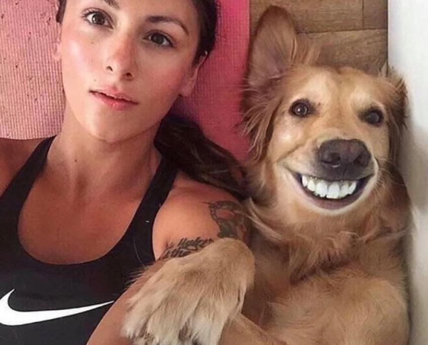Un bel selfie 