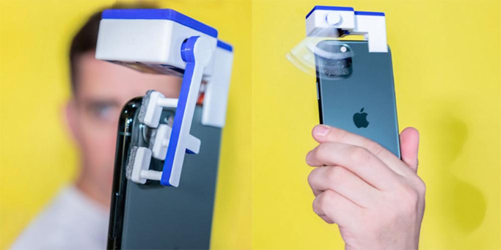 Come mantenere l’obiettivo della fotocamera dello smartphone sempre pulito per fare foto impeccabili? Semplice, con un mini tergicristallo.