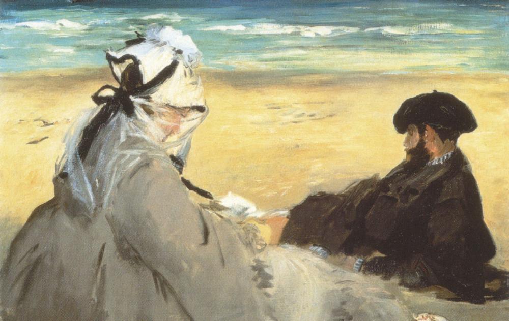 Se vediamo una luce tremolante e persone tristi è Edouard Manet