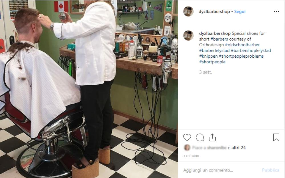 Barbiere… con la zeppa