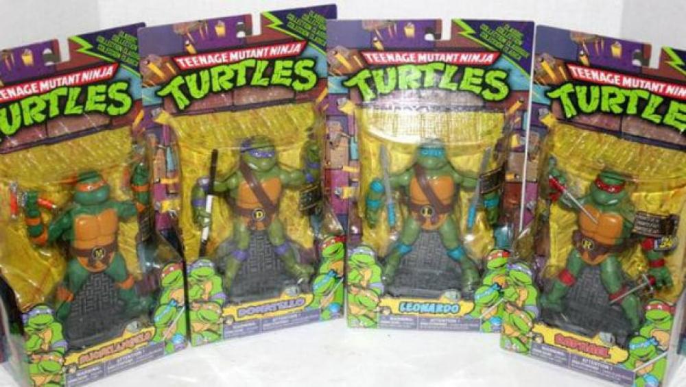 I pupazzetti  The Teenage Mutant Ninja Turtles possono valere 25mila dollari