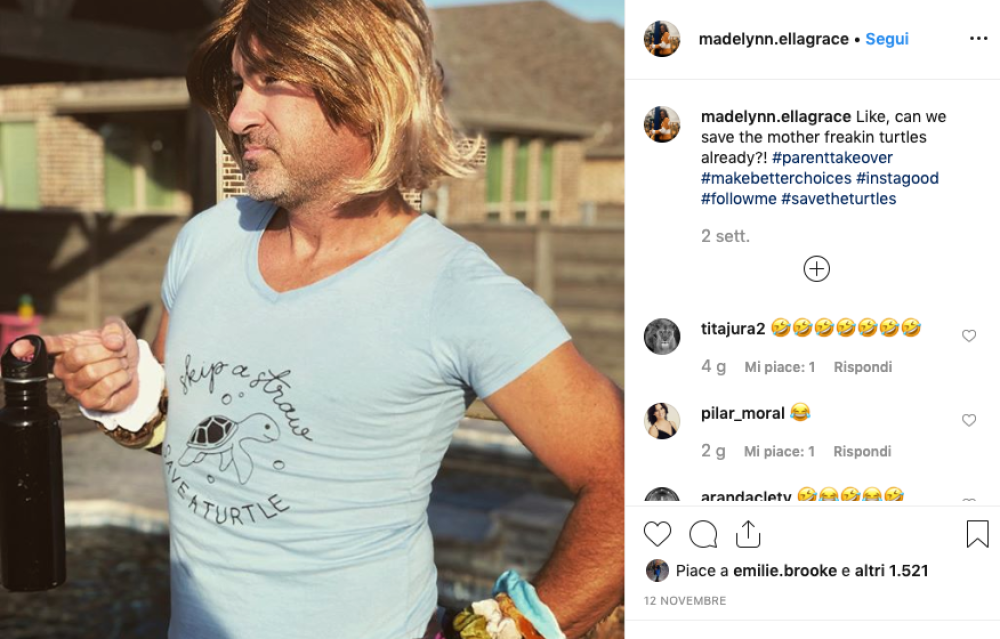 Il padre di Maddi ha pubblicato foto scimmiottando i ragazzi