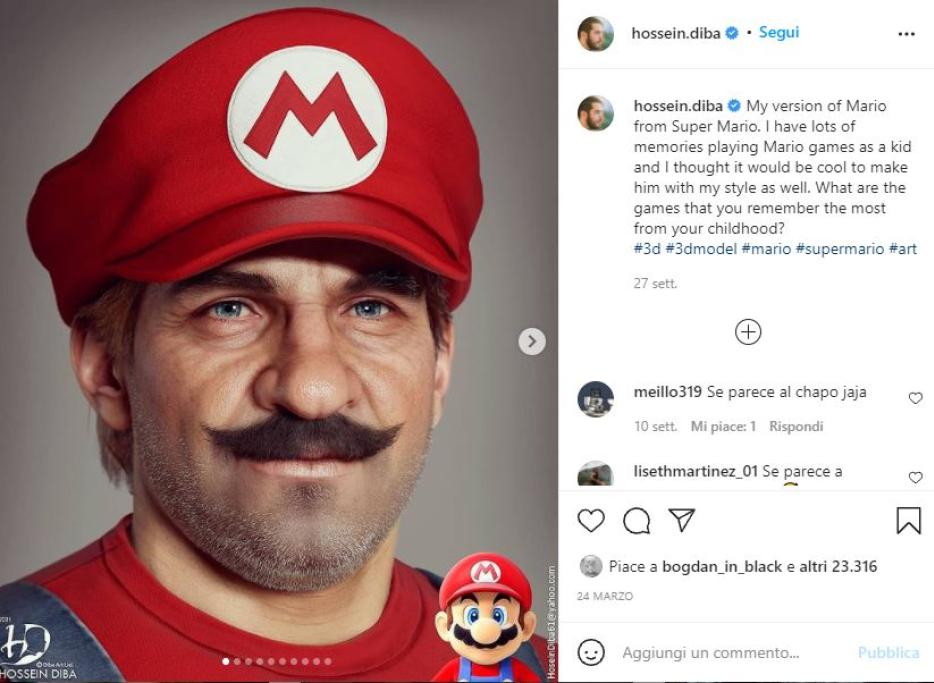 Super mario in versione 3D