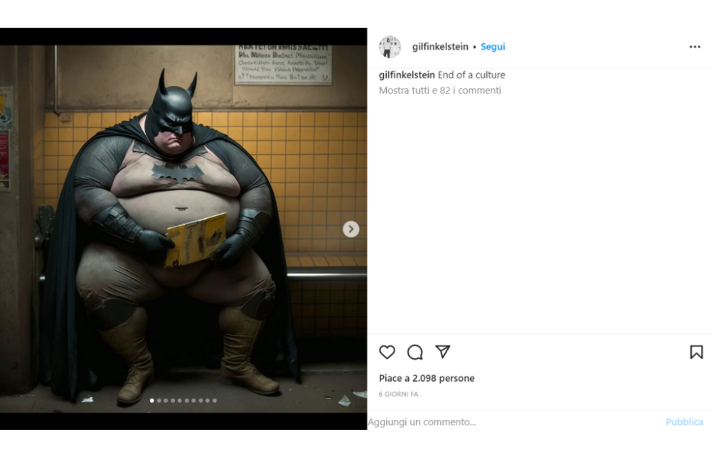 Batman senza lavoro