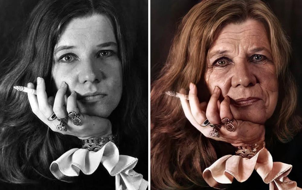 Janis Joplin, rughe a parte, sarebbe identica