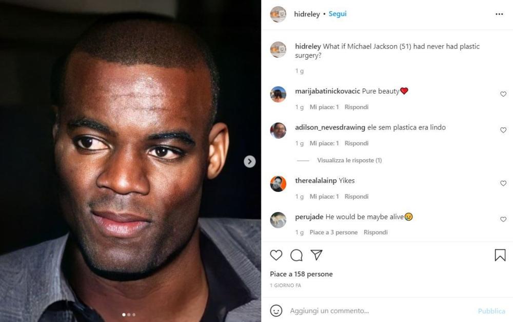 Come sarebbe oggi Michael Jackson se fosse invecchiato naturalmente e fosse ancora vivo