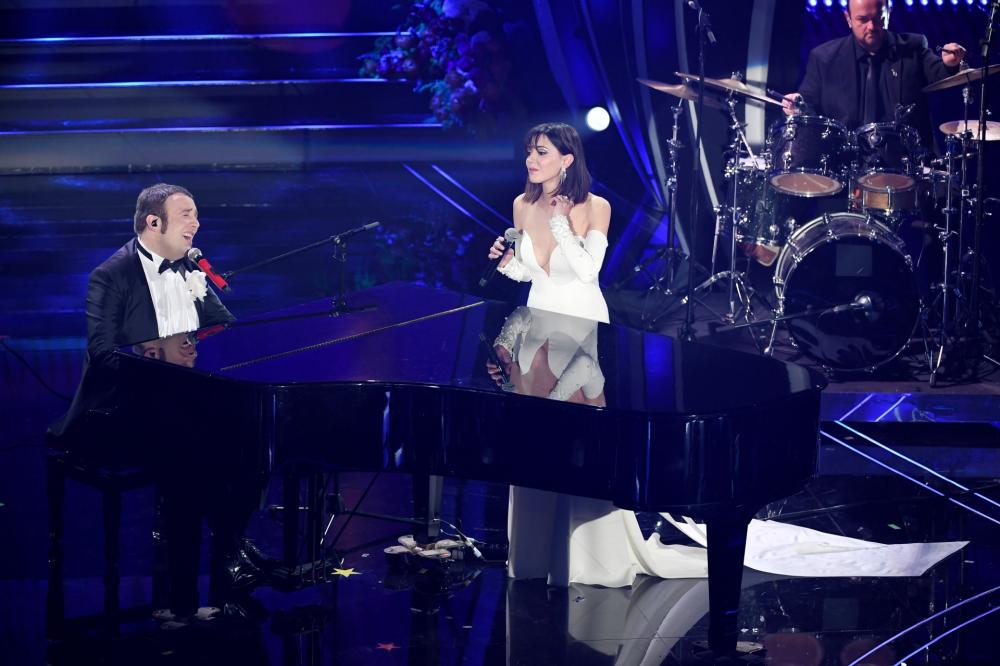 Raphael Gualazzi e Simona Molinaro