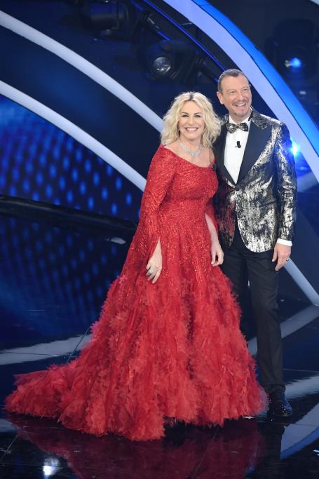 Antonella Clerici e Amadeus