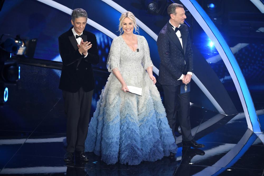 Fiorello,  Antonella Clerici e Amadeus