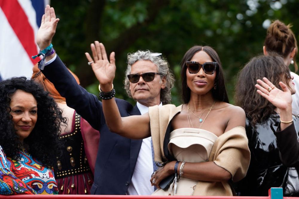 Naomi Campbell era presente alla cerimonia di chiusura dei festeggiamenti del Giubileo 