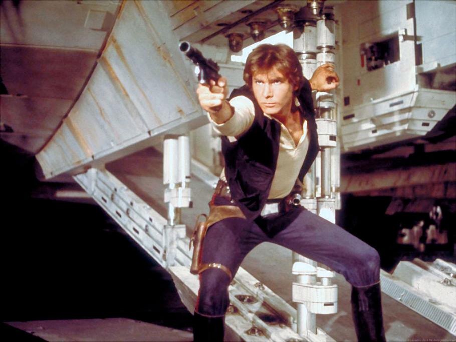 Ian Solo, interpretato da Harrison Ford in Guerre Stellari