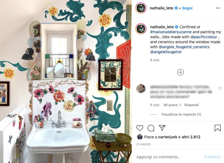 L'artista ha dichiarato: "Faccio il lavoro passo dopo passo, angolo dopo angolo, muro dopo muro" 