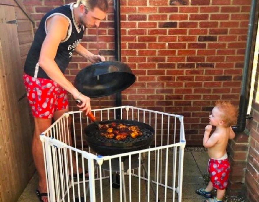 Recintando il barbecue, saranno tutti più tranquilli