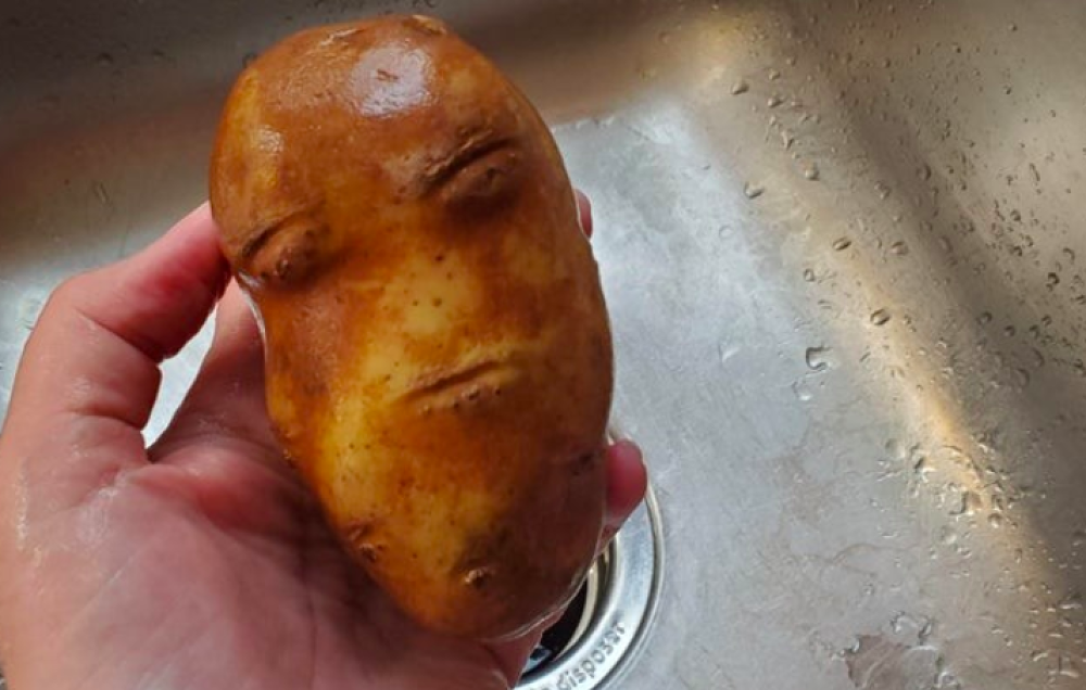 Una patata umana...