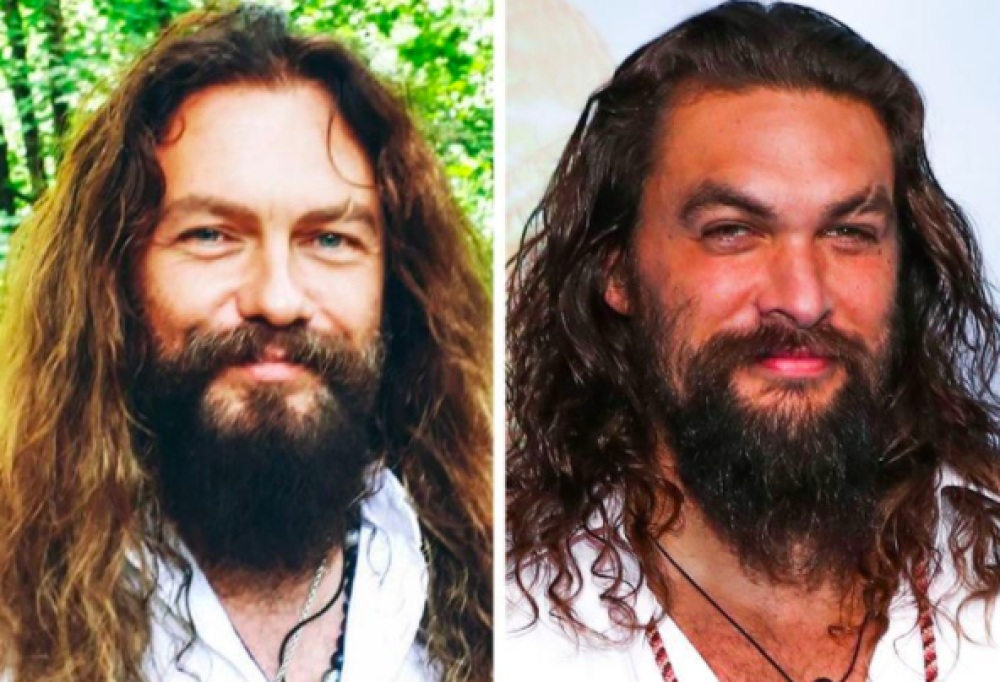 Il sosia di Jason Momoa
