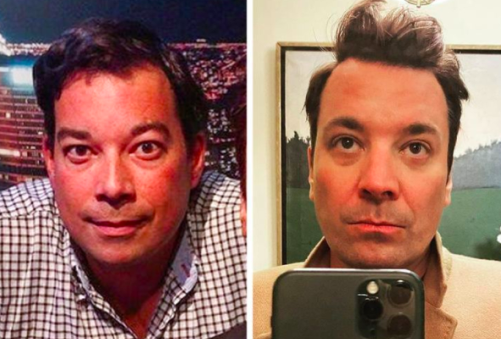 Il sosia di Jimmy Fallon