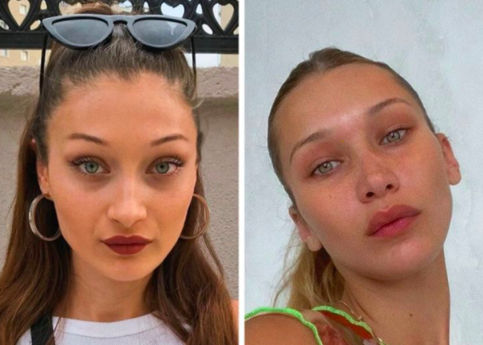 La sosia di Bella Hadid
