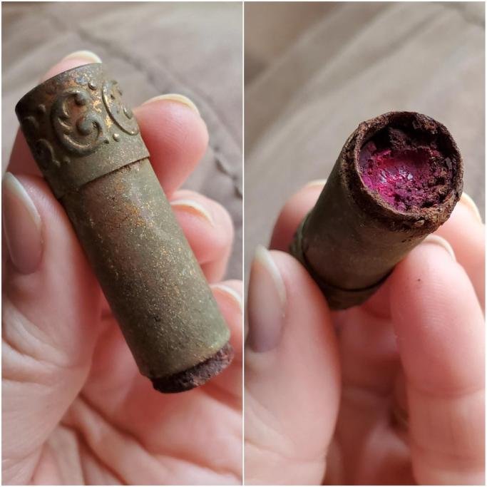 Un rossetto che sa di vissuto. 