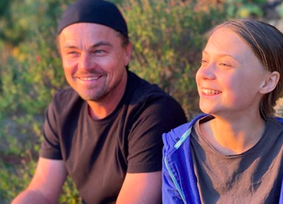 DiCaprio usa i social per le sue battaglie in difesa per l'ambiente, non pubblica mai foto che lo ritraggono