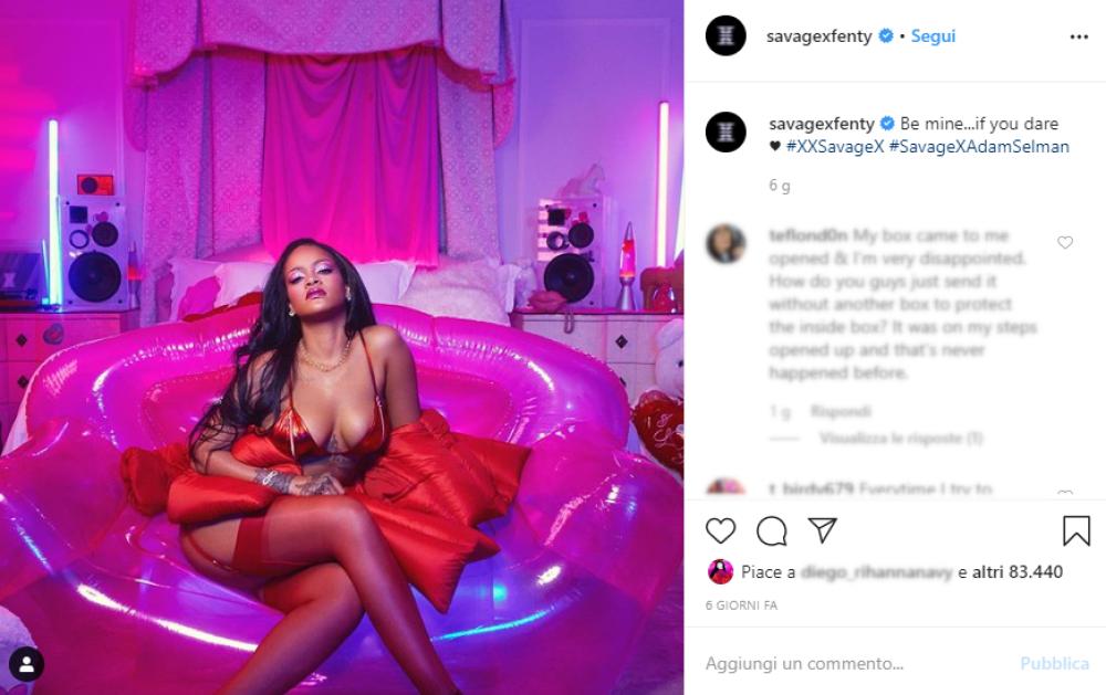La nuova linea di lingerie
