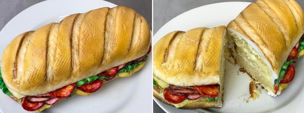 Ecco la torta panino