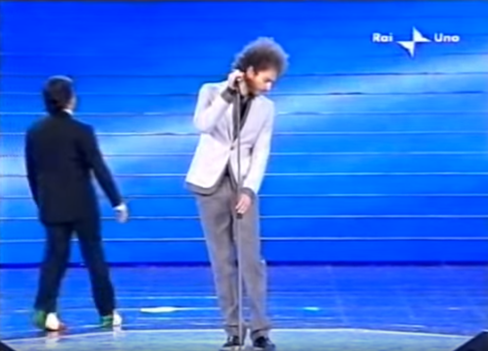 2008 - Tricarico se la prende con Piero Chiambretti.