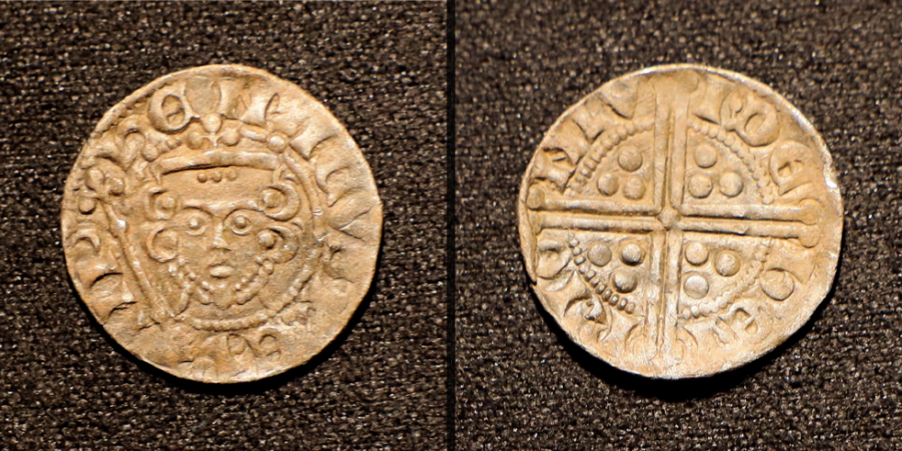 Monete del 1250, risalenti all'epoca di Enrico III