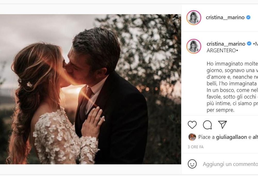 Luca Argentero ha pronunciato il fatidico sì: ecco la prima foto degli sposi
