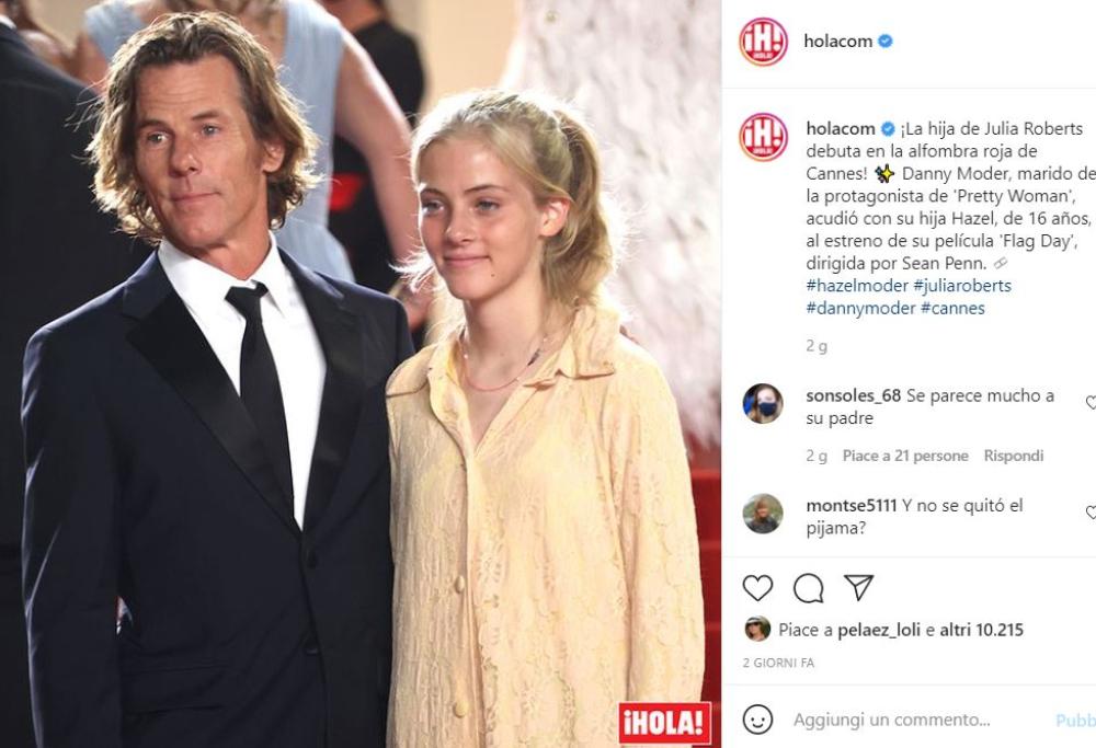 La figlia di Julia Roberts dal Red Carpet di Cannes incanta il mondo del cinema