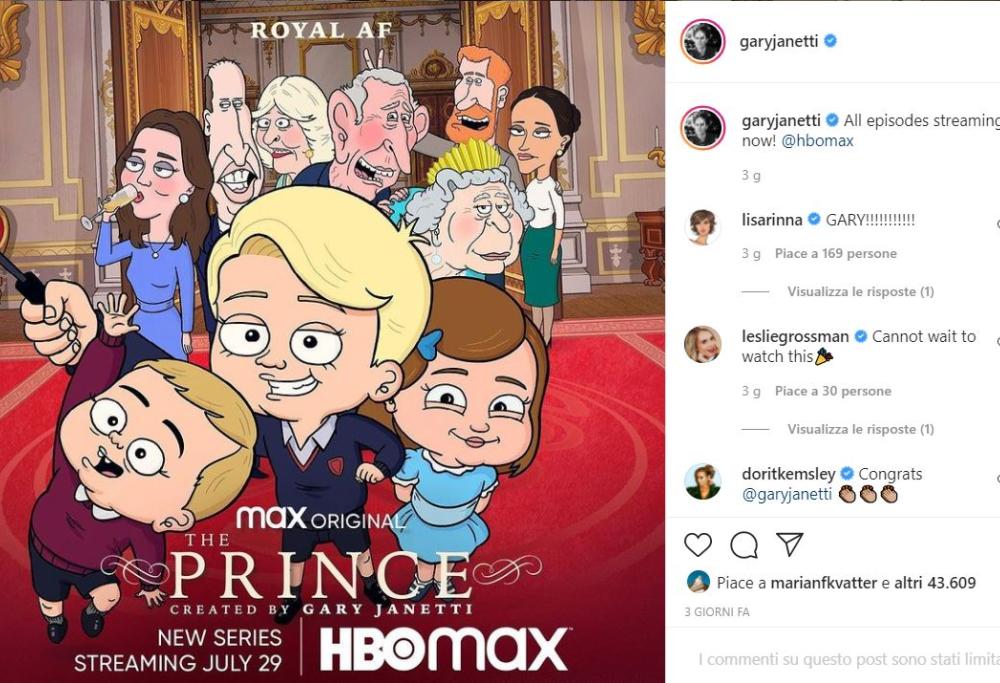 The Prince: il cartone satirico sul principino George ha già fatto infuriare il Regno Unito