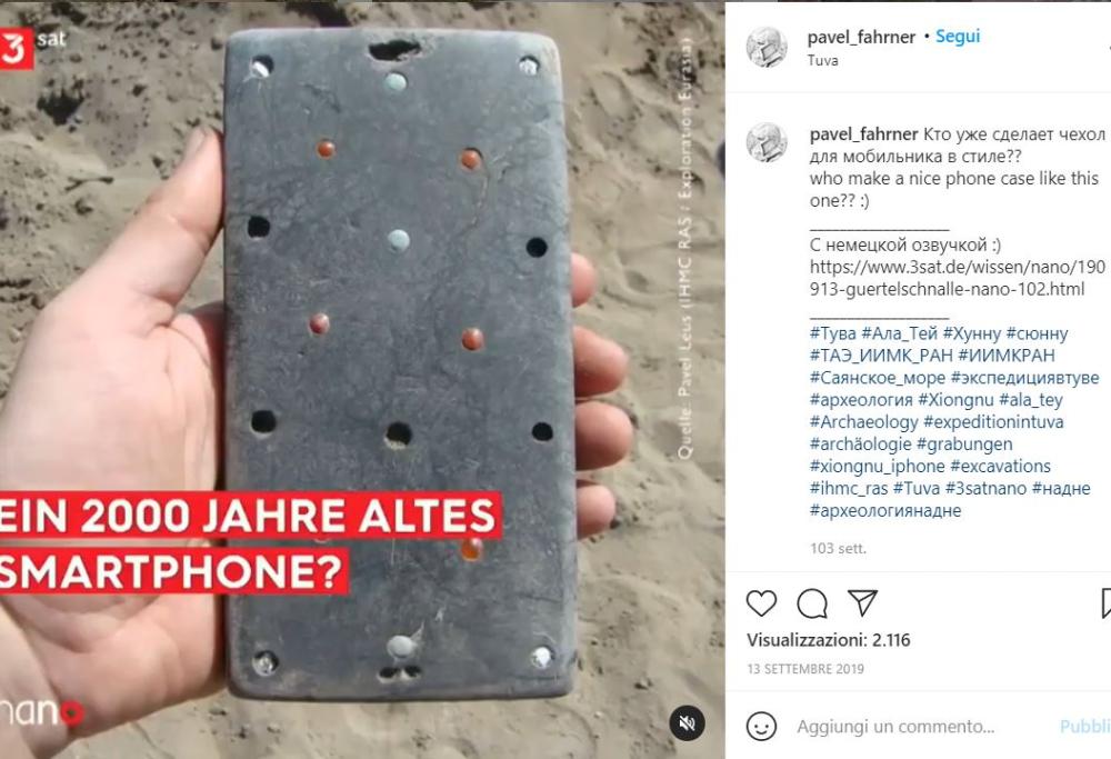 Scoprono una “custodia di iPhone” nella tomba di 2100 anni fa