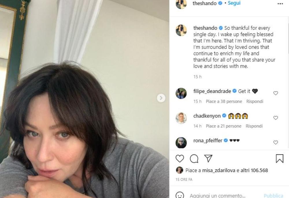 Shannen Doherty si racconta alla presentazione del film “List of a Lifetime” mentre lotta contro il cancro