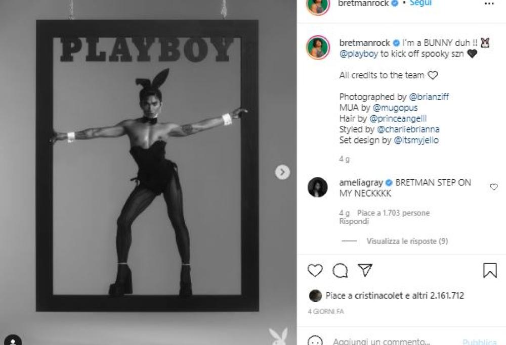 Per la prima volta un Coniglietto sulla copertina di Playboy 