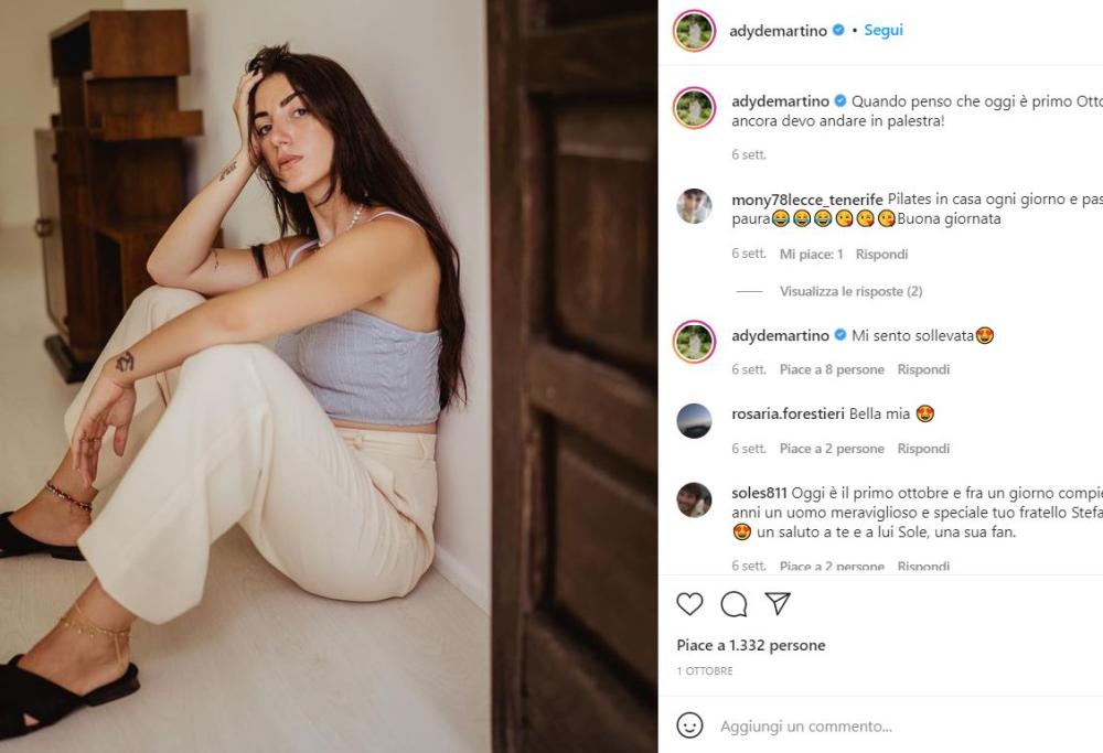 La sorella di Stefano de Martino è pronta per il GF