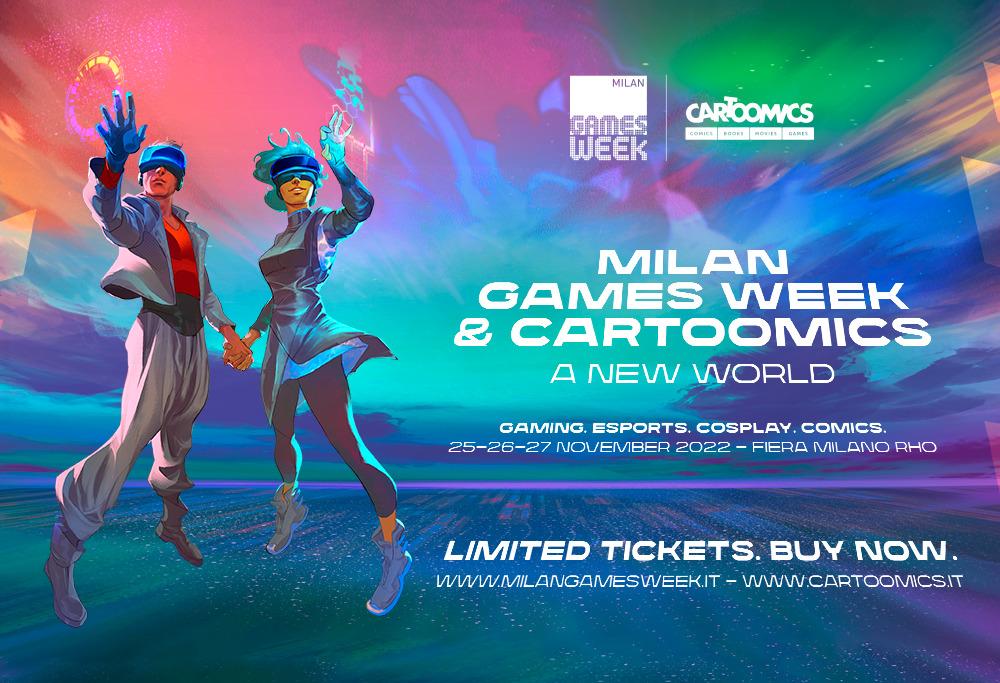 Dal 25 al 27 novembre la Milan Games Week & Cartoomix vi aspetta a Fiera Milano Rho!