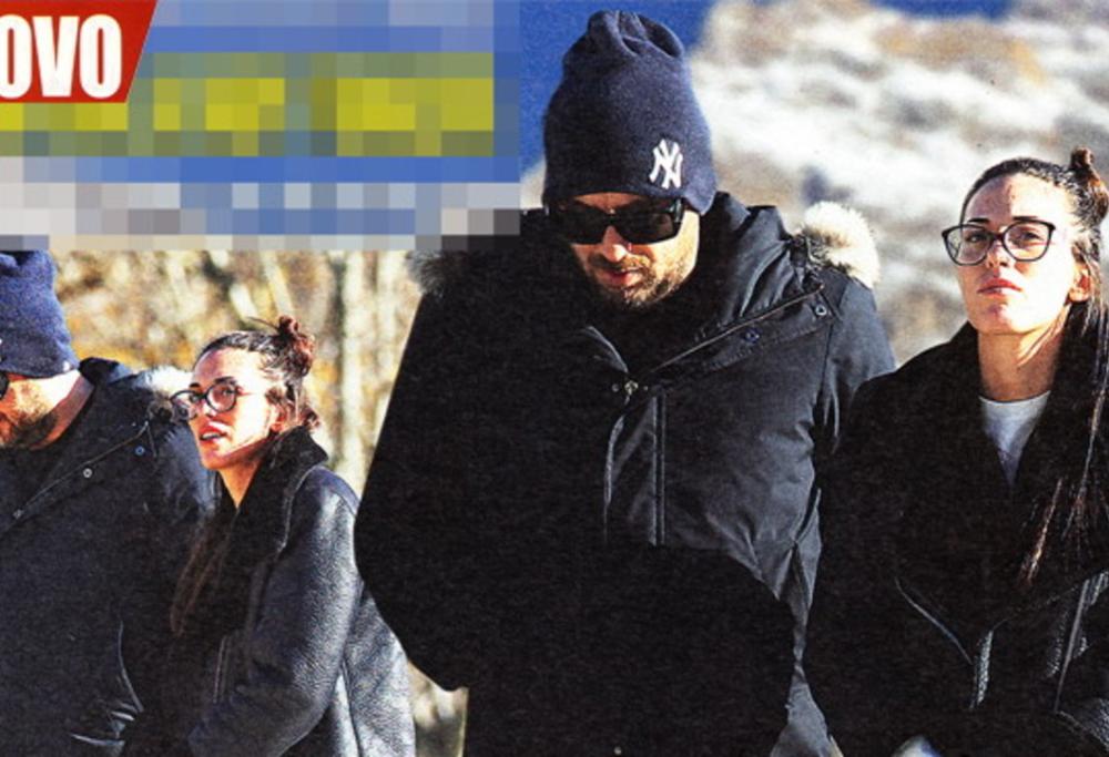 Cesare Cremonini: fuga d'amore in montagna con Martina