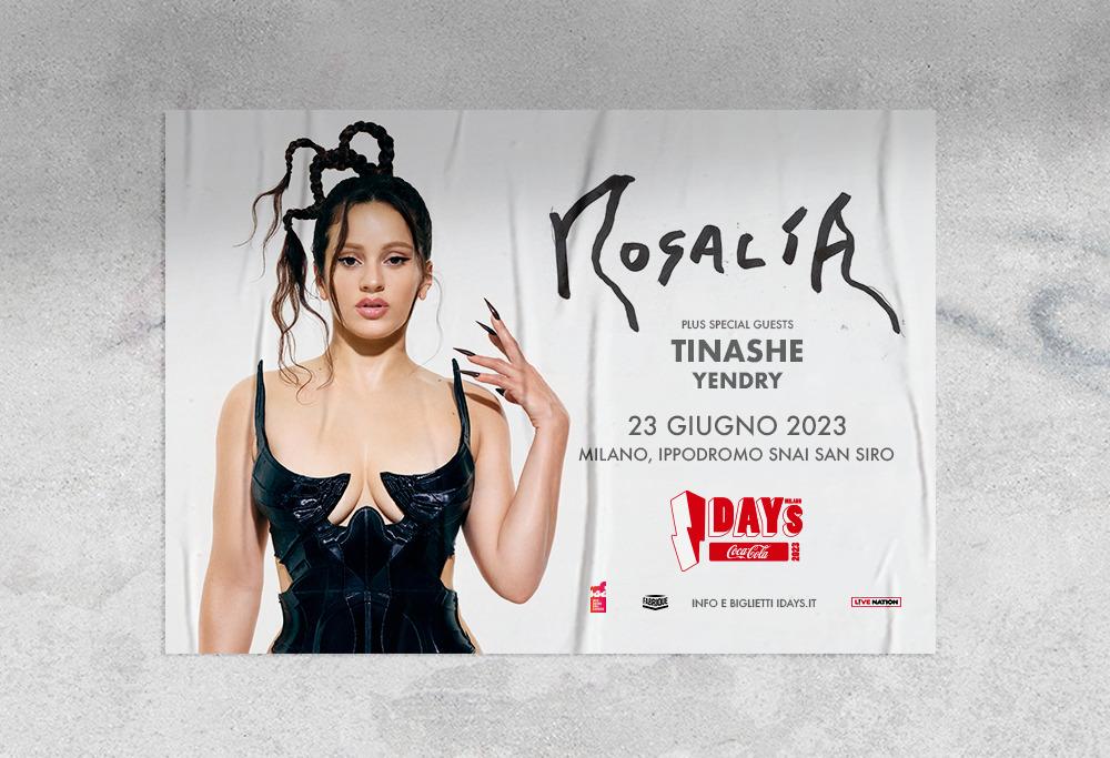 Radio 105 ti porta al concerto di Rosalía agli I-Days 2023