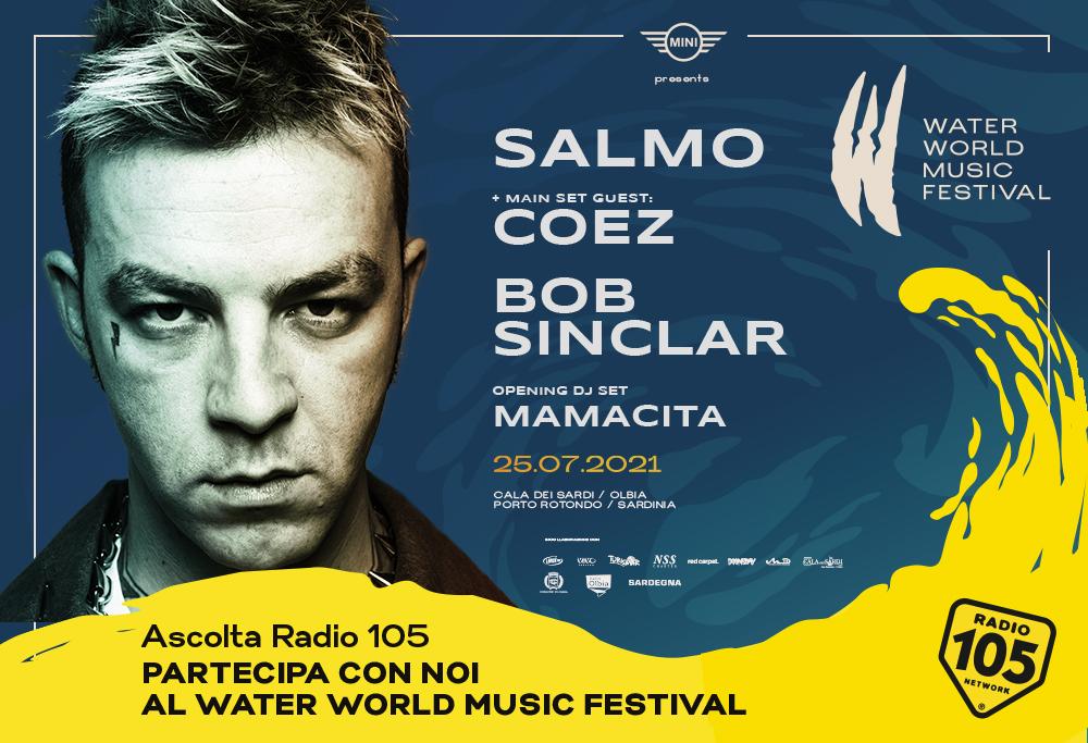 Salmo riparte dal mare con un grande "concerto galleggiante" in Sardegna