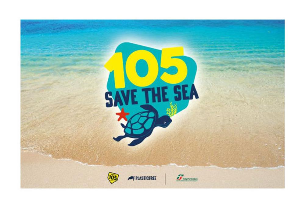 Torna 105 SAVE THE SEA! Radio 105 e IL REGIONALE di Trenitalia a fianco di Plastic Free.