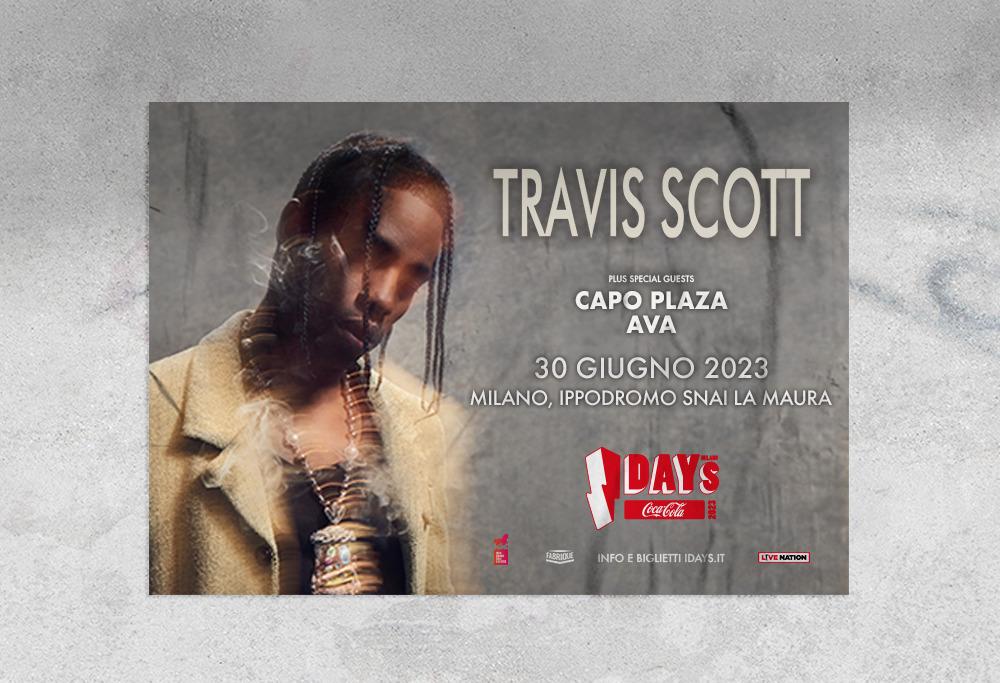 Radio 105 ti porta al concerto di Travis Scott agli I-Days 2023