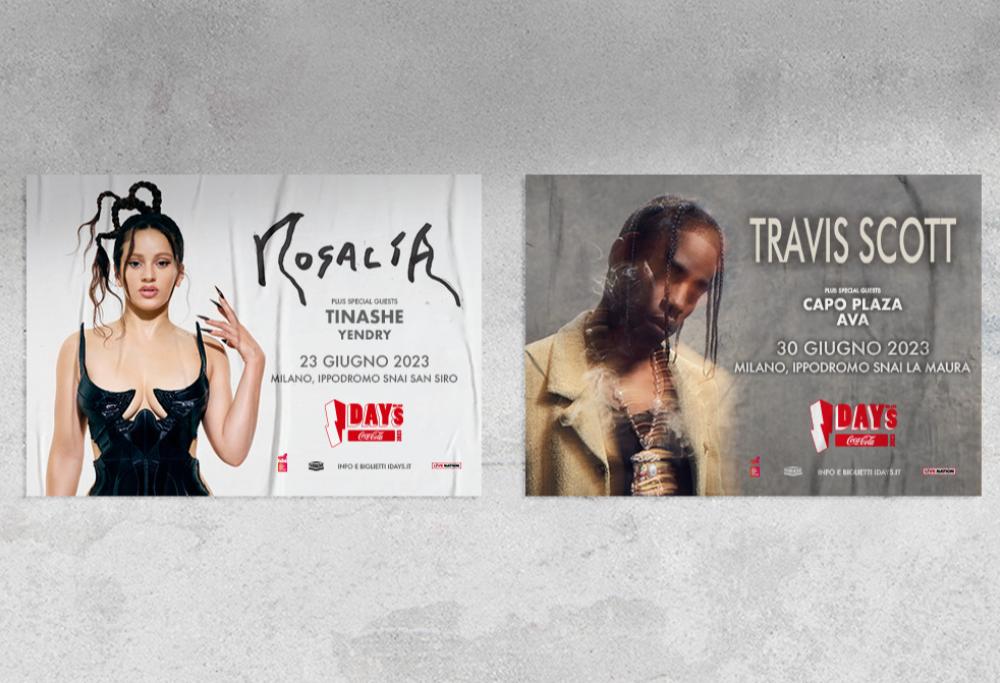 Radio 105 ti porta al concerto di Travis Scott e Rosalía agli I-Days 2023