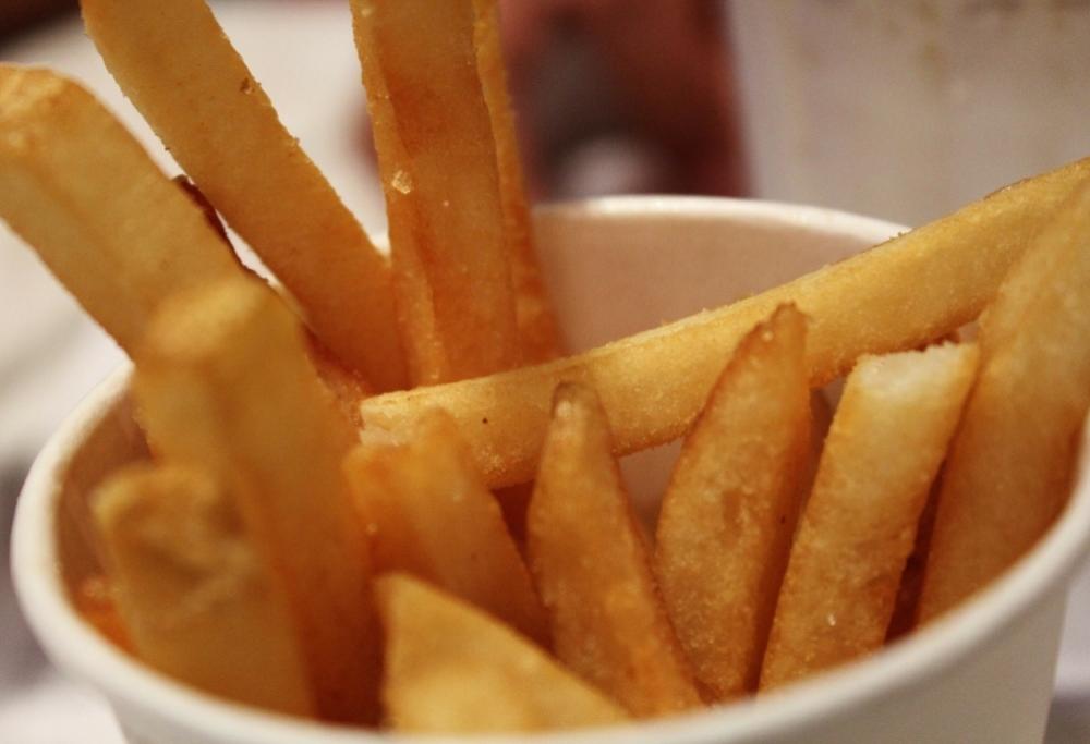 Il primo distributore di patatine fritte 